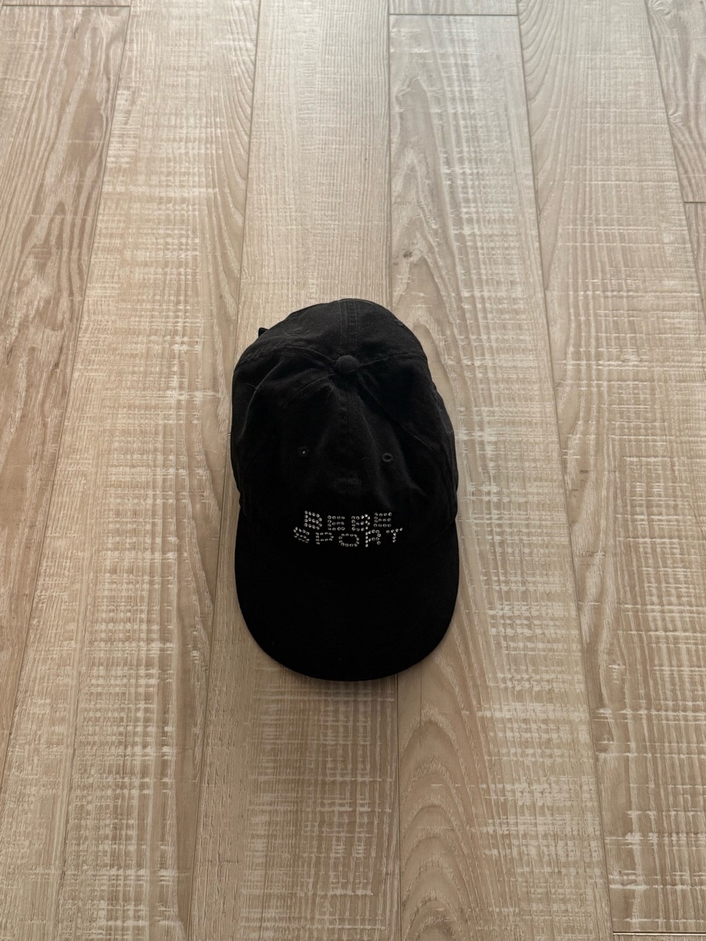 Bebe Sport Y2K Rhinestone Logo Baseball CAP